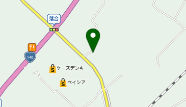 たけ川うどん 山梨店の地図画像