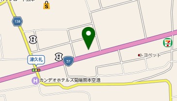 スターバックスコーヒー 熊本菊陽店の地図画像