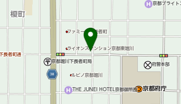 中国廣東料理 紫藤花の地図画像