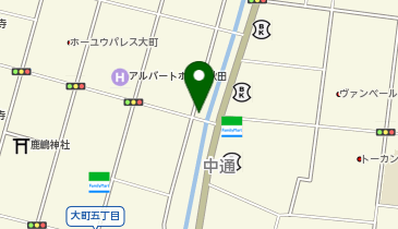 焼肉 雷やの地図画像