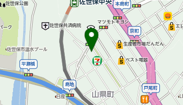 Billiards & Darts K&rsquo;s 佐世保店の地図画像