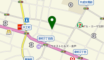 自家製餃子オリジン軒の地図画像