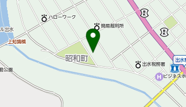 焼肉 晴の地図画像