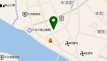 和風料理 海王館の地図画像