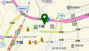 ゾーナイタリア下関 下関店の地図画像