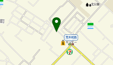 プランタン珈琲 春木店の地図画像