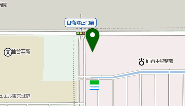 かねたの牛たんの地図画像