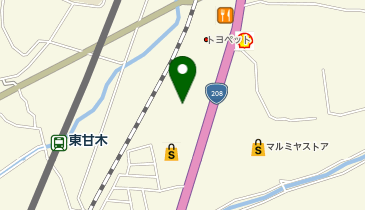 たくま食堂の地図画像