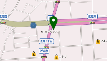 金園美食の地図画像