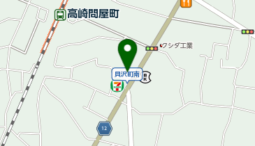 ウェンディーズ・ファーストキッチン 高崎店の地図画像