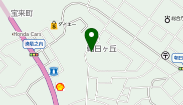 和づちの地図画像