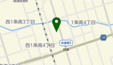 カフェ・アンフィーユ 一葉の地図画像