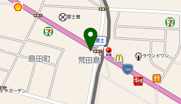 台湾料理 鴻運来の地図画像