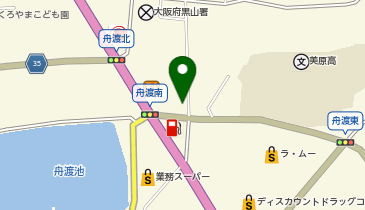 焼肉特急美原駅の地図画像