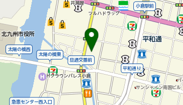 お好み焼き いしんの地図画像