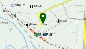 温泉ゲストハウス湯Kori カフェ&バー スペースの地図画像