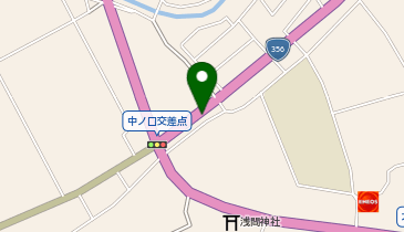 インド料理タンドールの地図画像