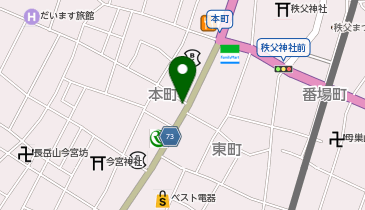 秩父新世界の地図画像