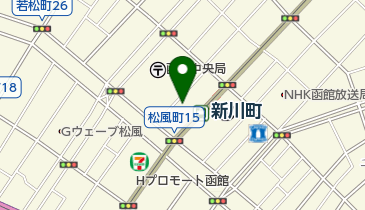 麺屋 いなせの地図画像