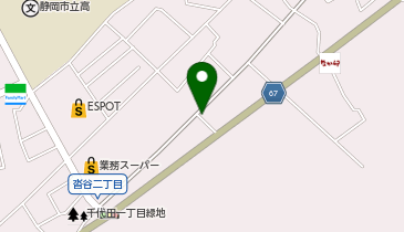 手打ちそば ちゃやまの地図画像