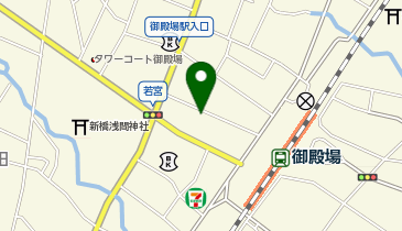 モダン中華 翔の地図画像