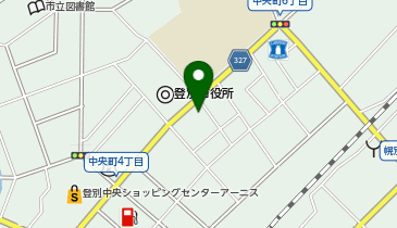 カフェテラスの地図画像