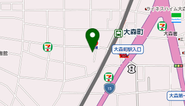 唐揚げのジョンソンの地図画像