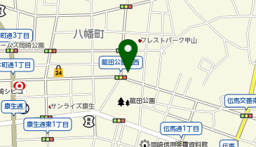 シバタ食堂の地図画像