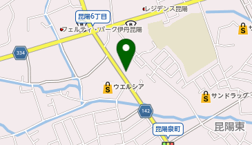 魚べい 伊丹昆陽店の地図画像