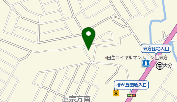 大分ナンカレーハウスの地図画像