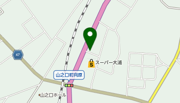 はなのき食堂の地図画像