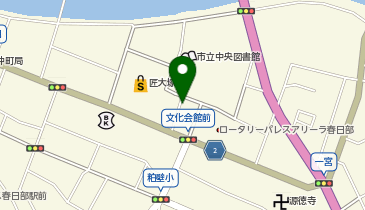 音楽cafe 桜の地図画像