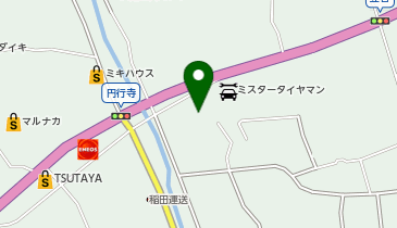 焼肉あらきの地図画像