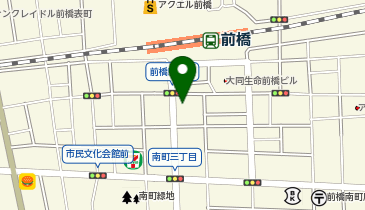 CAFE MAEMIの地図画像