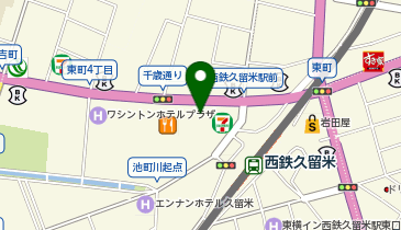 ベトナム料理KIKI-MAIMAI久留米店の地図画像