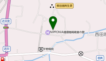 妖怪BOOK CAFEの地図画像