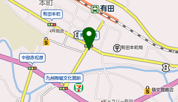 唐揚げ屋 ICHI 有田店の地図画像