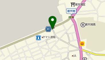 BAR DEEP OCEANの地図画像