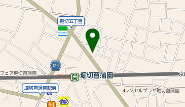 鉄板焼き 沢の地図画像
