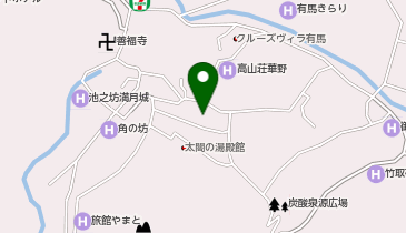 有馬楽善 桜の地図画像