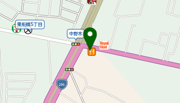 肉の万世 津田沼店の地図画像