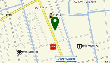 炭火焼肉うしまつの地図画像