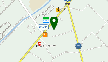 大阪王将 黒部店の地図画像