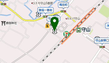えびすHANARE 守山駅前店の地図画像