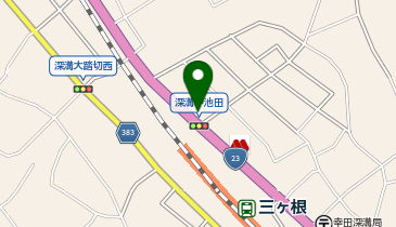 マノカマナ 三ヶ根の地図画像