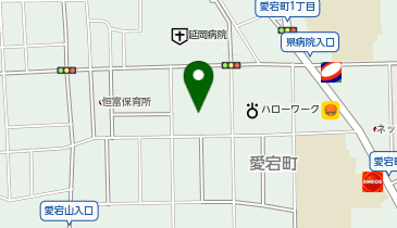 えがおの里延岡 庁舎食堂の地図画像