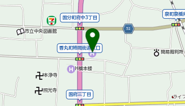 Bistoro KURAの地図画像