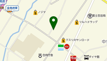 丸神うどんの地図画像