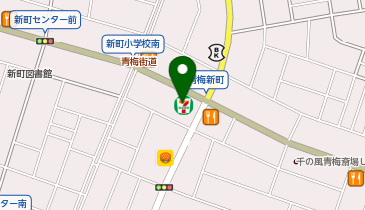 からやま 青梅新町店の地図画像