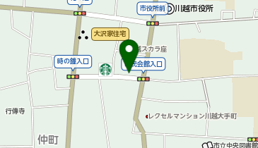 武蔵野うどん 湊の地図画像